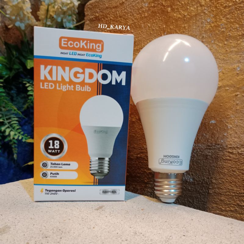 Lampu Led 18w _ EcoKing-Kingdom