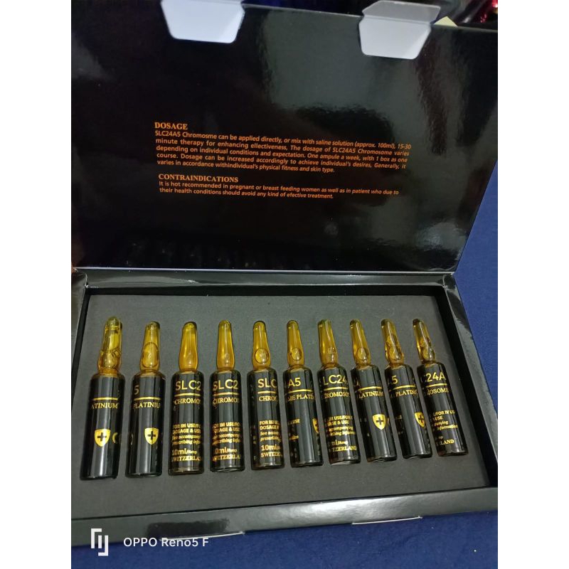 SLC24A5 CHROMOSOME PLATINUM FREE SET INFUS