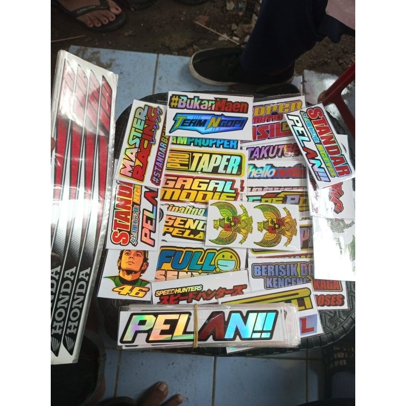 

stiker tulisan keren