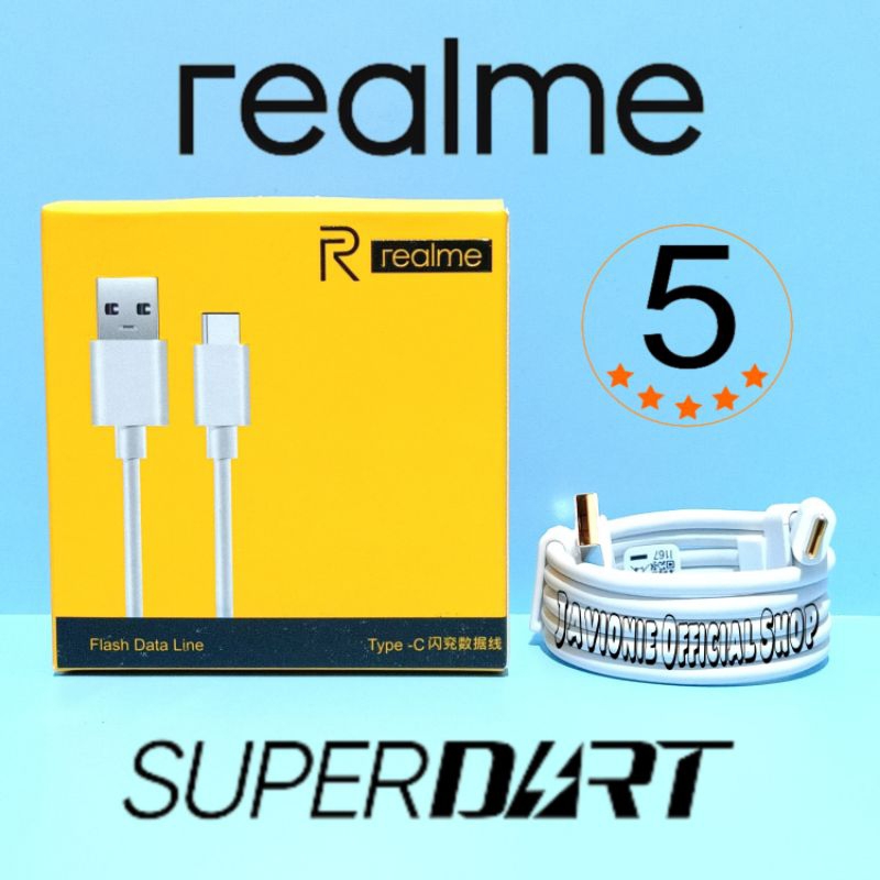 Kabel Data Charger Realme GT Master Edition / GT NEO 2 PRO Original TYPE C Super DART VOOC FLASH CHARGE Fast Charging