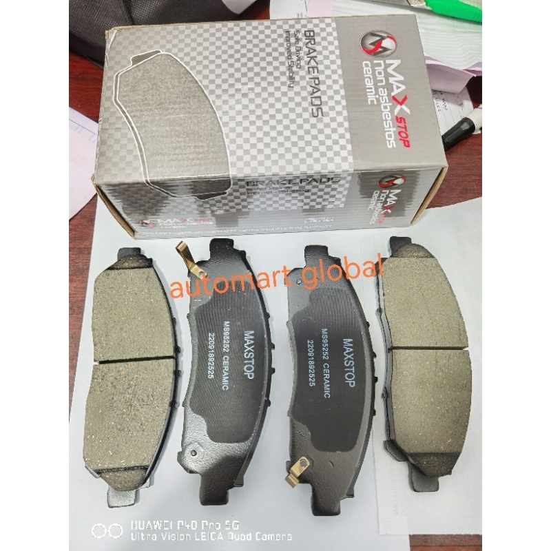 brake pad kampas rem depan Hiace premio 2019 on ceramic maxstop