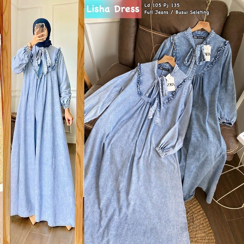 GAMIS JEANS WASHED ZARA ORIGINAL h
