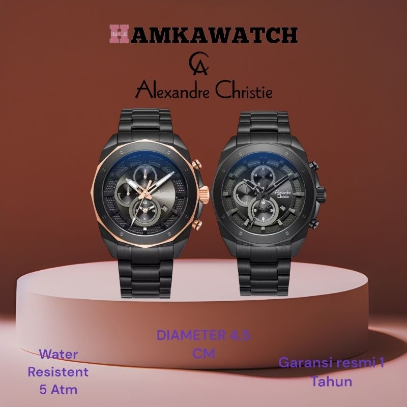 jam tangan pria alexander cristie ac6611 / ac 6611 original stanless