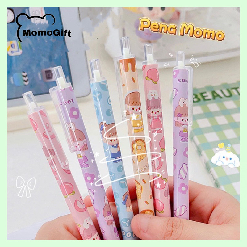 

Pulpen Pena Momo Tinta Hitam 0.05 1 Pc