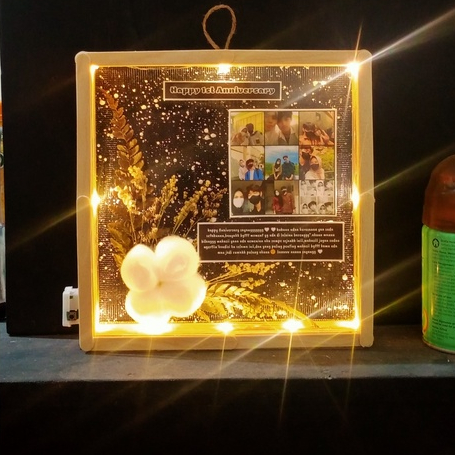 frame 3D pop up /Hexagonal frame 3D / kado unik / Kado wisuda / kado ulang tahun/ kado lamaran / kad