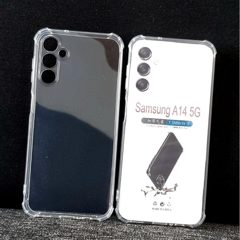 SAMSUNG A14 5G A14 4G CASE AIR BAG CASING SOFTCASE SILIKON BENING BAHAN TEBAL ANTI JAMUR