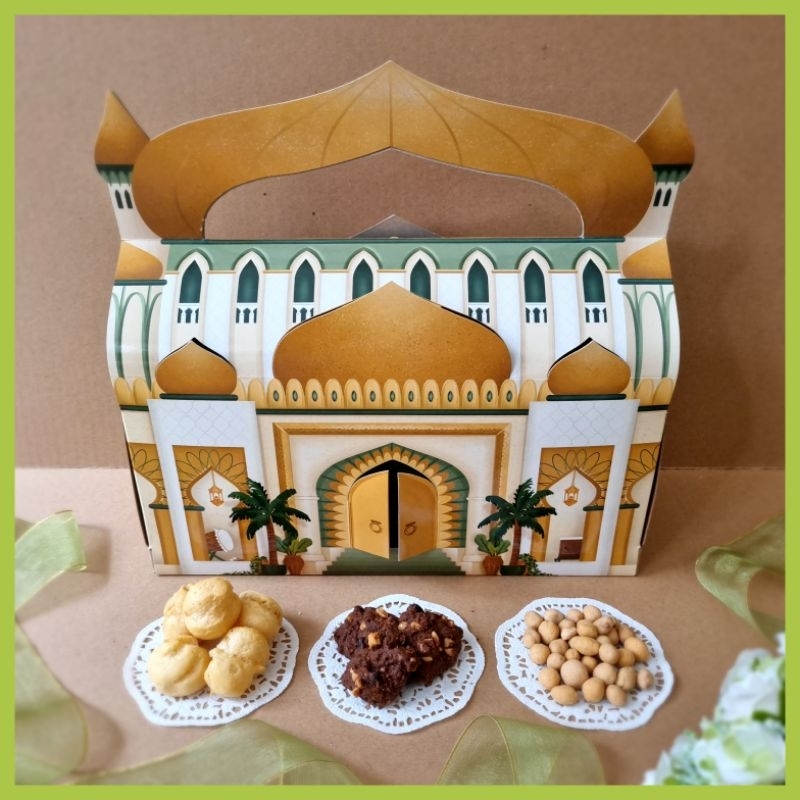 

Hampers Parcel LEBARAN - paket kue kering - Paket C