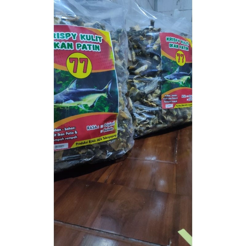 

kripik kulit ikan patin super renyah superjos gurunyamurahmeriah