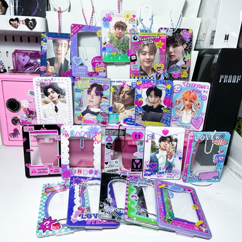 ACRYLIC PHOTOCARD & MPC HOLDER & STANDEE 2 SIDE