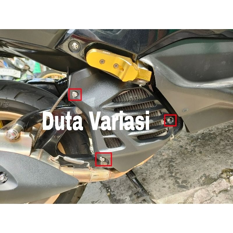 NACOM DV Baut Tutup Radiator Standar Nmax,Aerox,Lexi