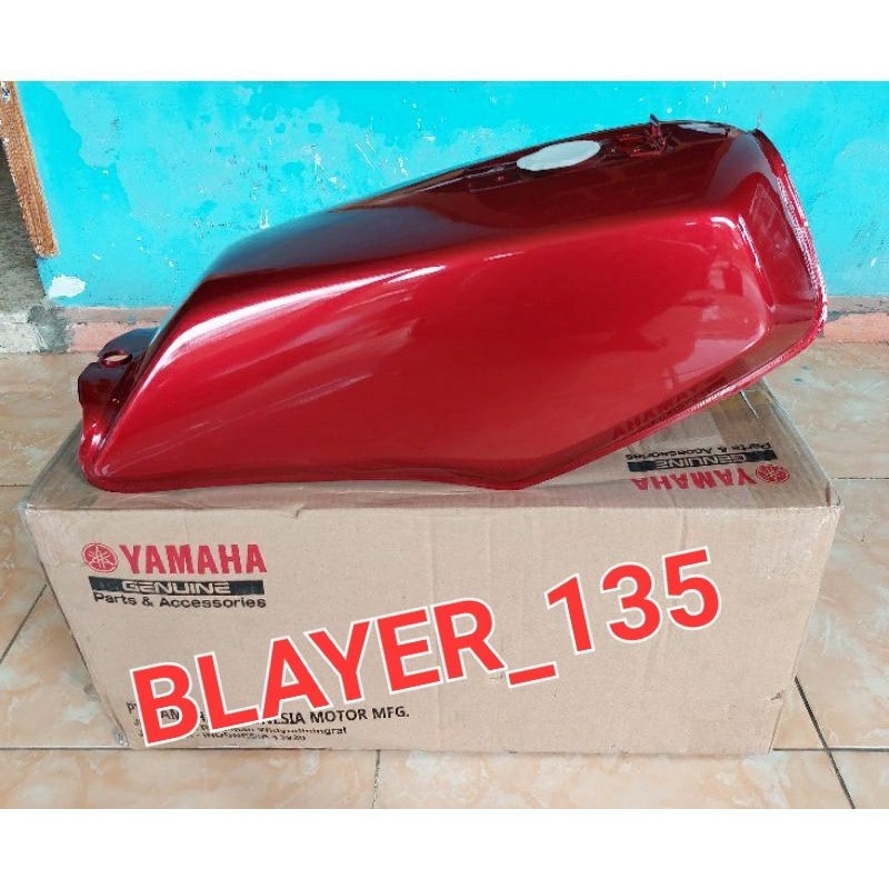 TANGKI TANK TENGKI BENSIN RX KING 2008 WARNA MERAH MARUN ORIGINAL YAMAHA