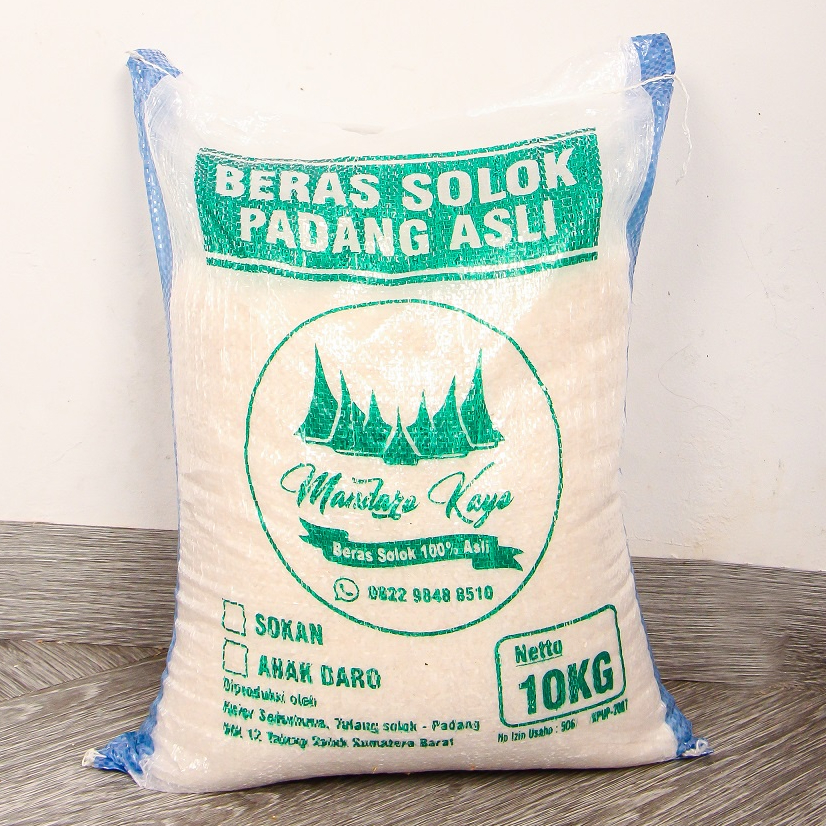 

Beras Solok Bareh Solok Padang - SOKAN 10kg