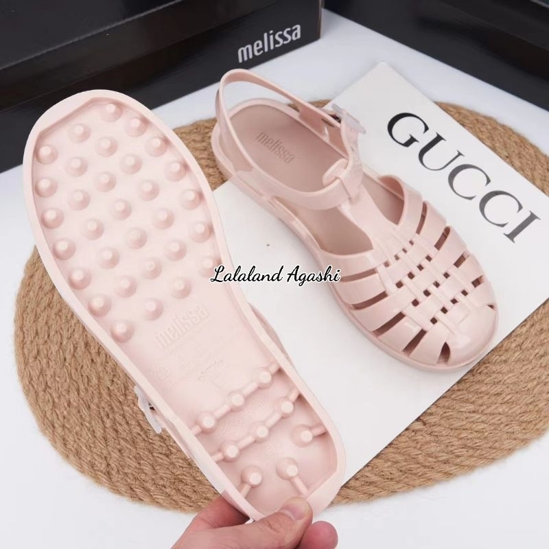 Sepatu sandal melissa possesion Pink glossy AD/sepatu jelly wanita/ sepatu melissa