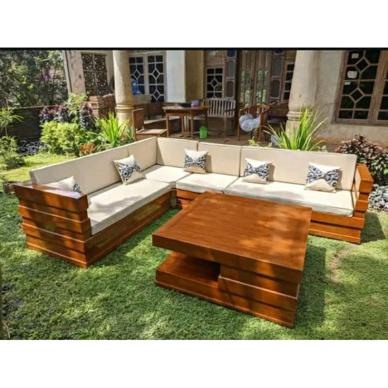 KURSI SUDUT BOX JATI