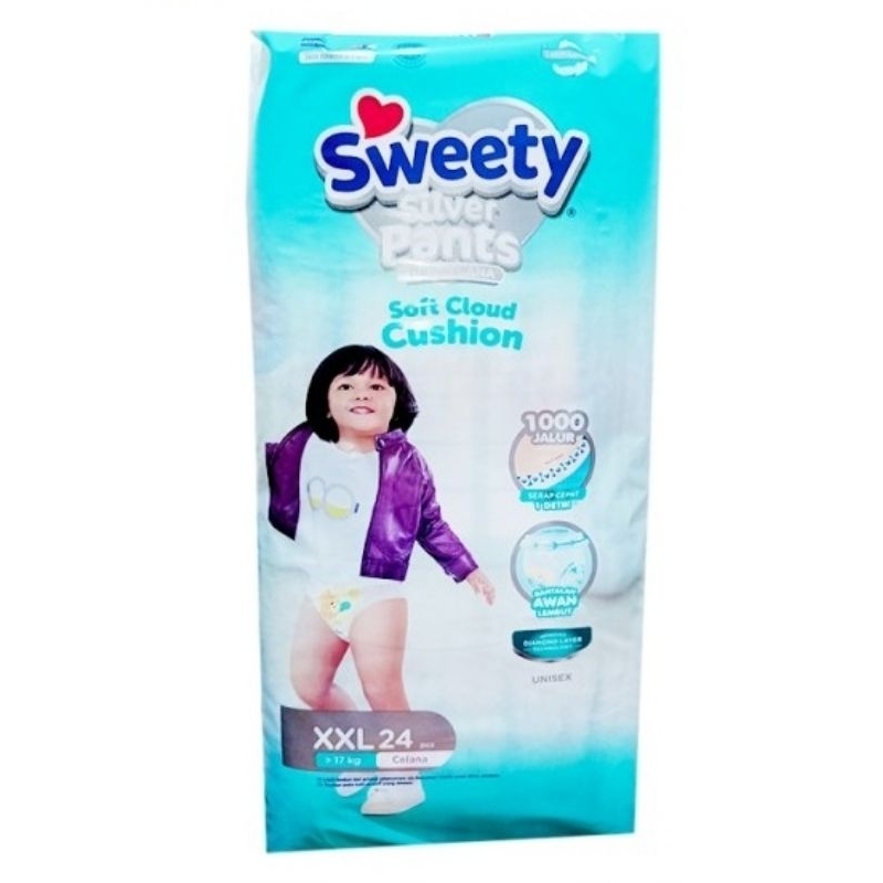 Sweety Silver Pants XXL 24