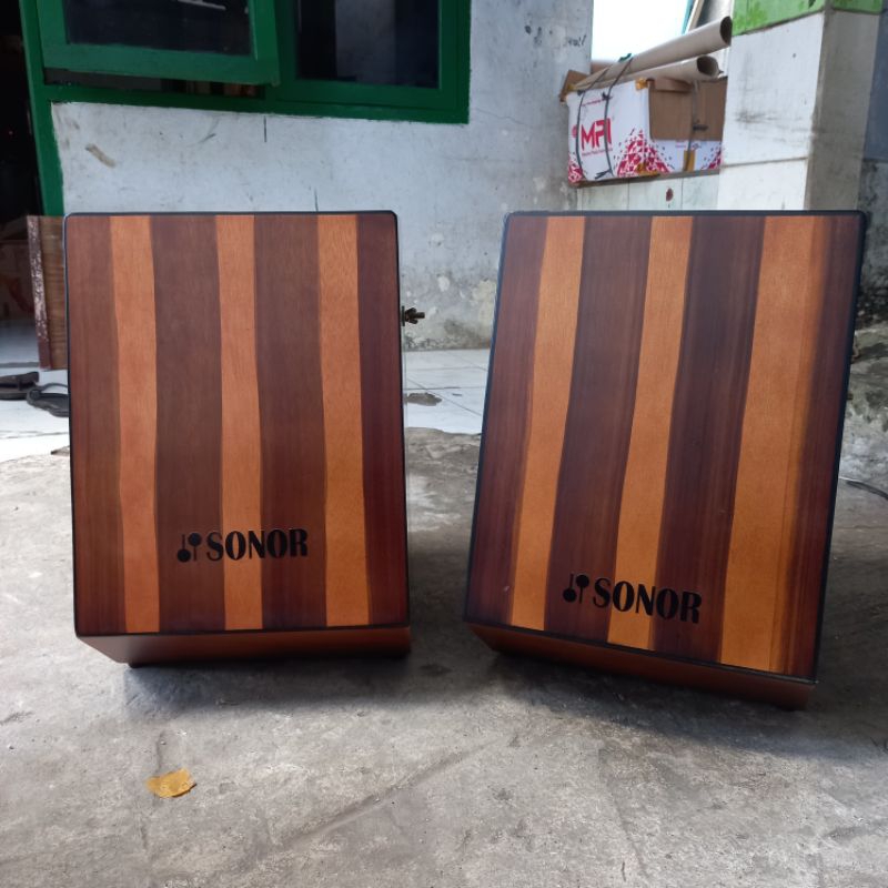 Cajon Akustik / Drum Akustik / Drum Kayu Trapesium Murah Meriah
