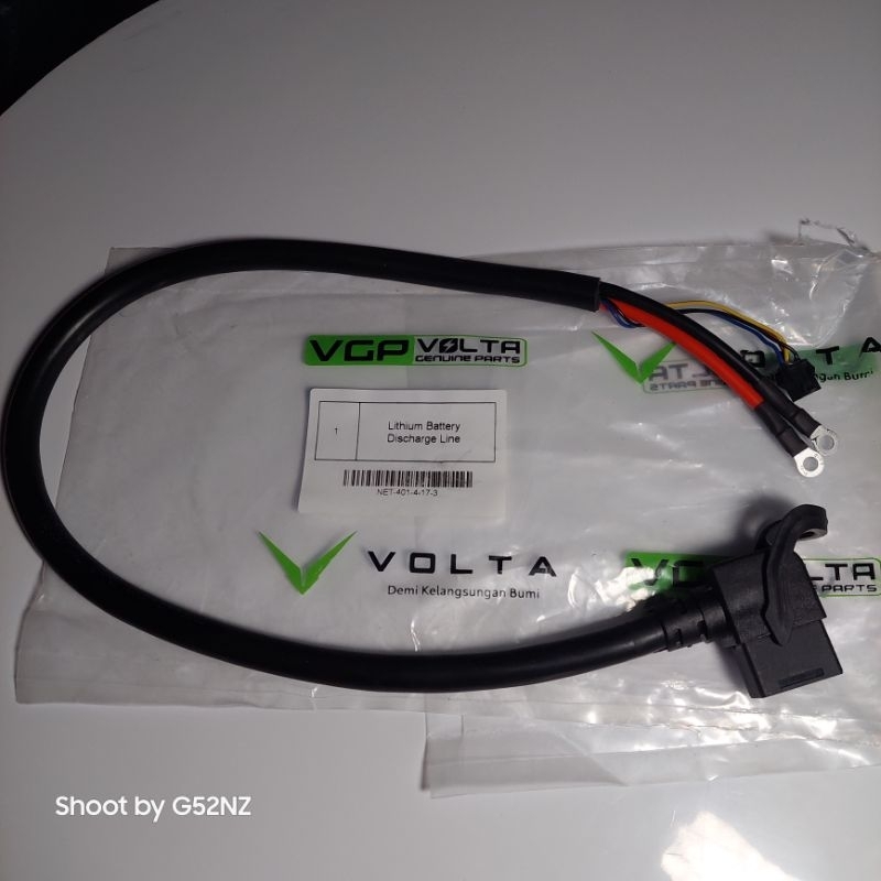 Belalai Kabel Baterai Batre Volta 401 Virgo SGB LifePO4 Paralel VGP Parts