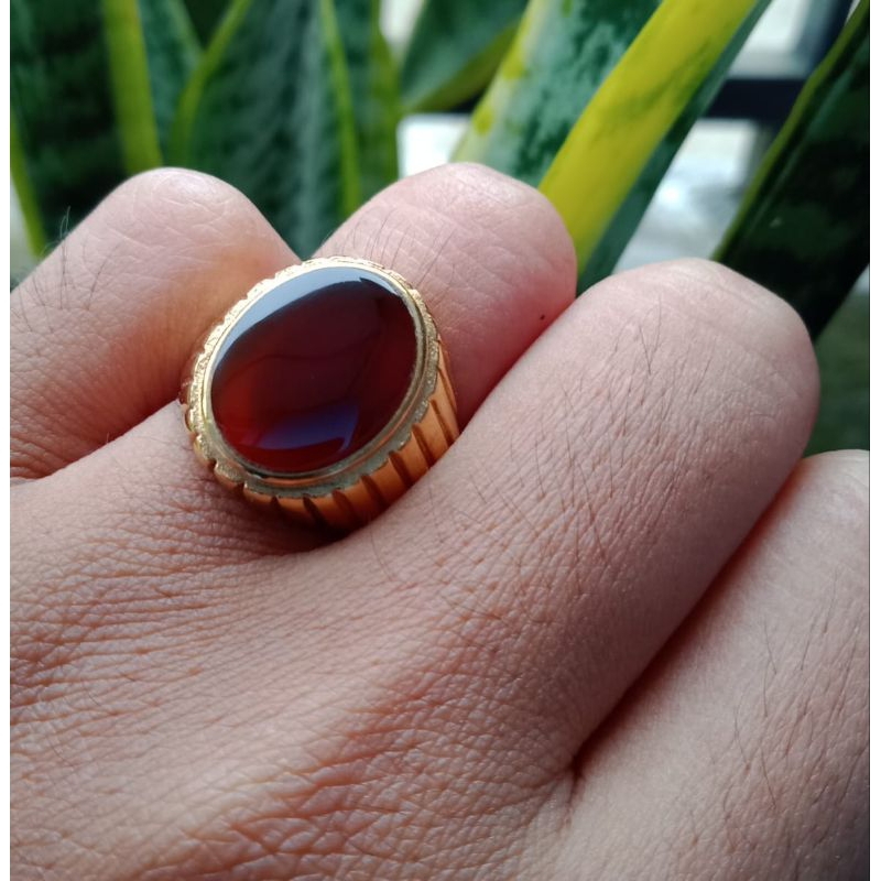 Batu Akik Yaman Ahmer