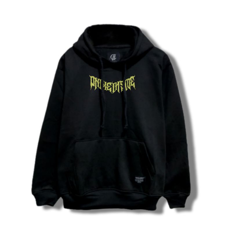 Sweater Hoodie Original ONIXE INSIDE Bordir Full Black Premium Quality Distro