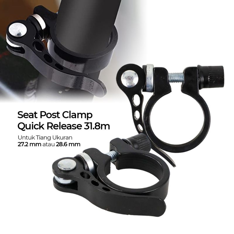 [KMZ] Seat post Clamp Quick Realese 31.8 mm