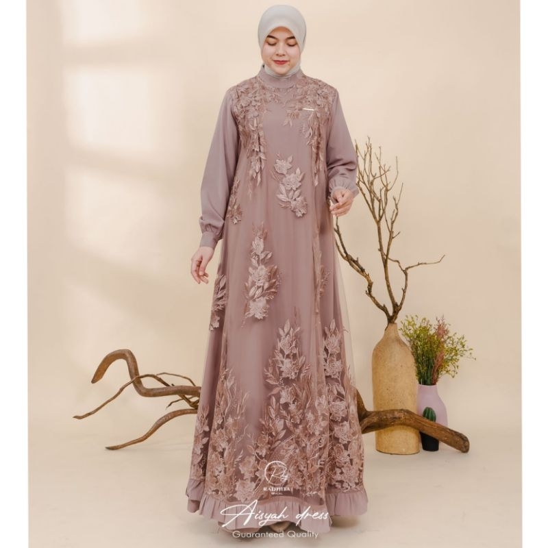 GAMIS BROKAT BRAND RADHIYA