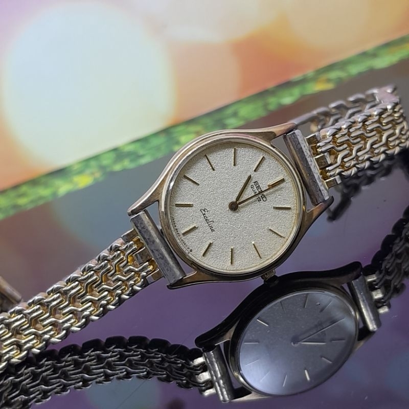 Jam tangan fashion wanita Seiko exceline 8420 0040 Ladies watch