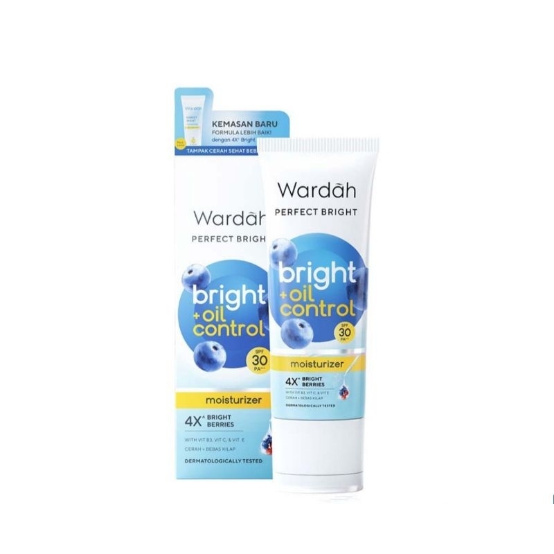 Wardah Perfect Bright Moisturizer Bright + Oil Control SPF 30 Pa+++