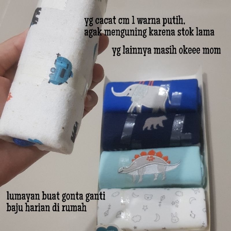 SALE CUCI GUDANG MURAH BANGET KAOS PANJANG BAYI BAJU TIDUR LENGAN BABY