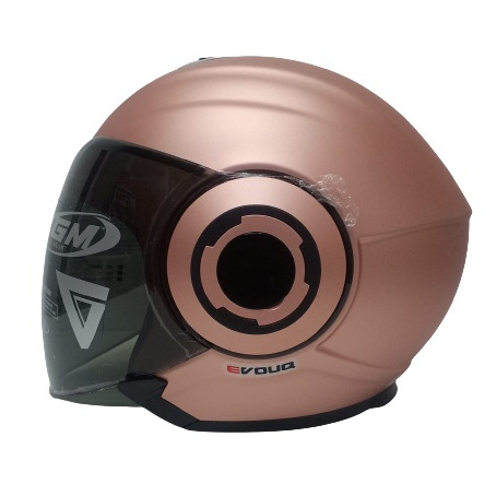 GM HELM EVOUQ SOLID ROSE GOLD DOFF GM SINGLE VISOR