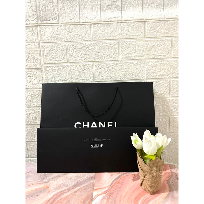 Paper Bag Chanel Original Paper Bag Pembungkus Kado ( Ready Stock JKT )