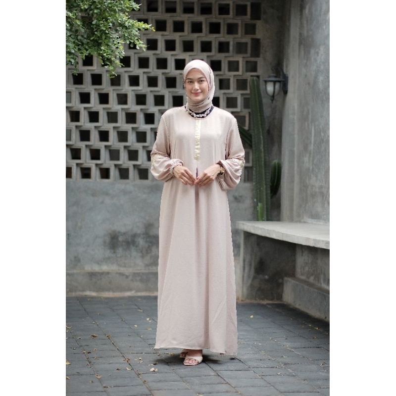 GAMIS ABAYA KOMBINASI - GAMIS MUSLIMAH - GAMIS SYAR'I ABAYA TURKY