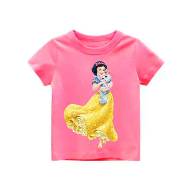 kaos anak perempuan princess jasmine