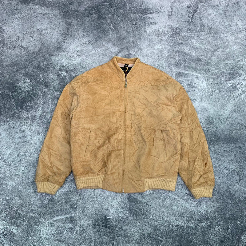 Jaket Bomber Second / Jaket Bomber Suede