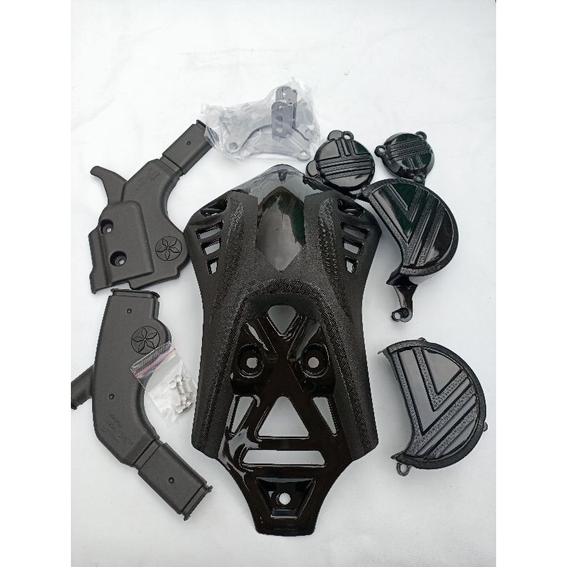 Cover Pelindung Mesin Block Rangka KLX D-Tracker Tutup Engine Cover Block Rangka KLX 150 D-Tracker