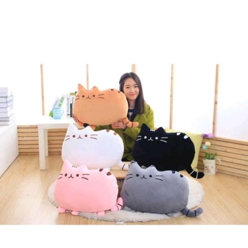 Mainan lucu Boneka Kucing lucu murah Bantal kucing pusheen halus dan lembut