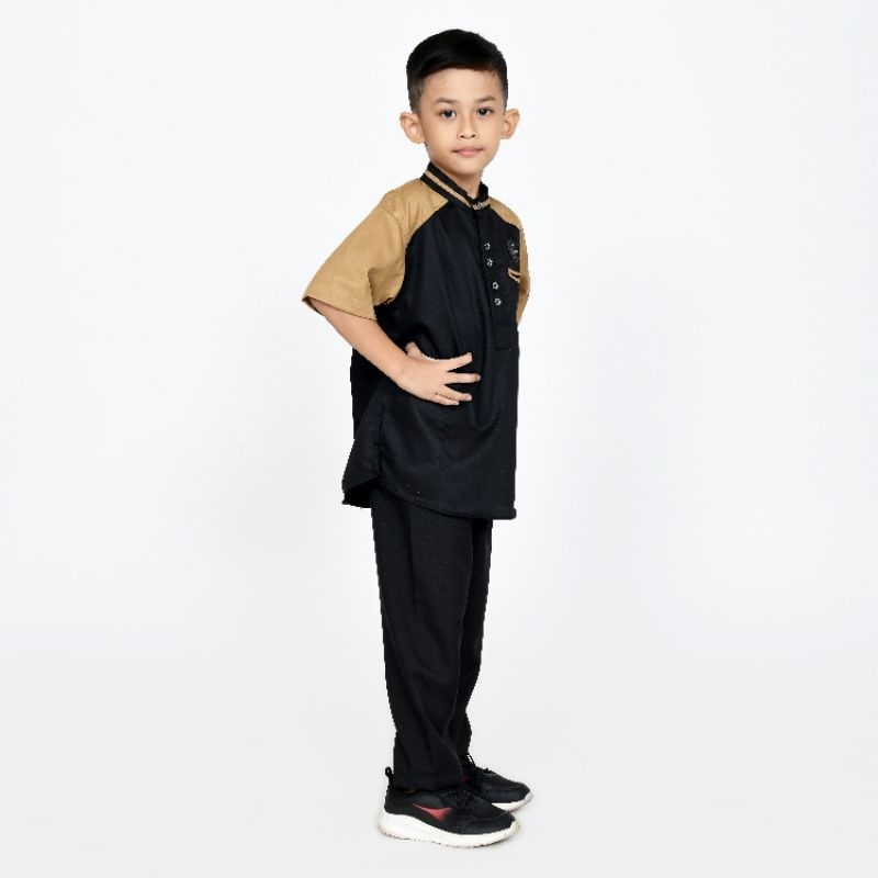 Set Baju Koko Anak Cowok dan Remaja Al Muslim Toyobo 3-15 thn