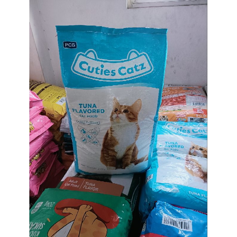 Cuties cat tuna 20 kg makanan kucing cuties cats 20kg makanan kucing tuna