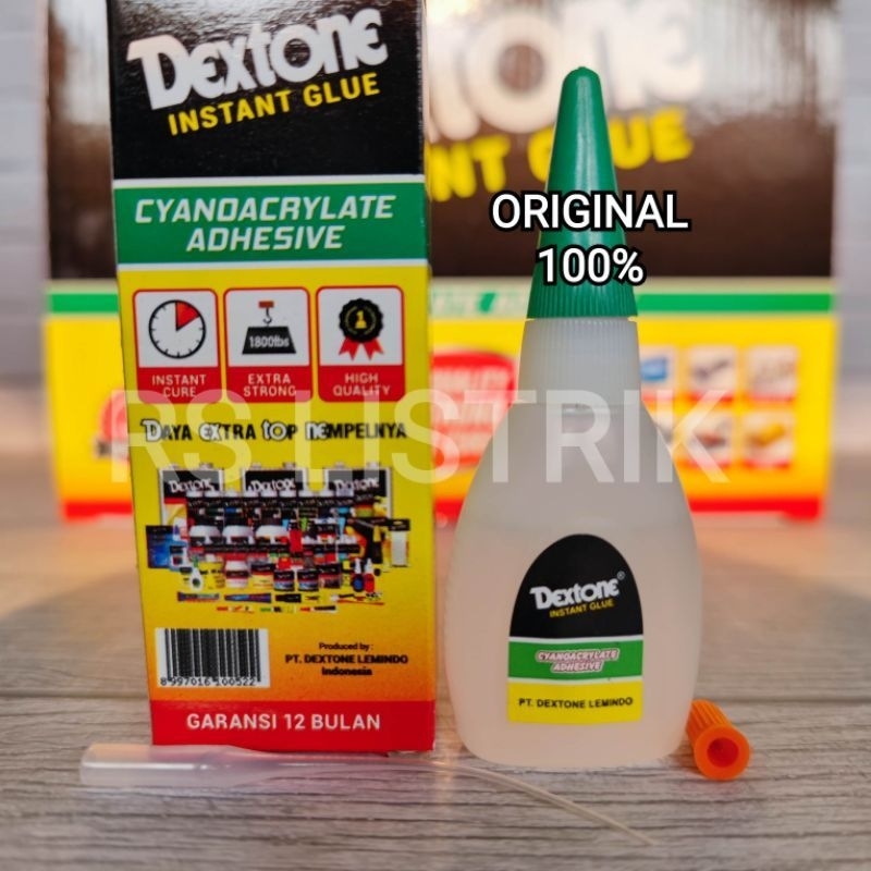 

Lem Tetes Dextone Lem Korea / lem batu kayu besi plastik COD