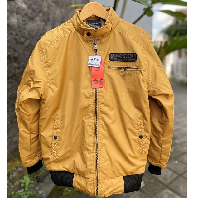 Kicksoogar Jaket Bomber Pilot Waterproof Rider Premium Army Pakaian Outdoor
