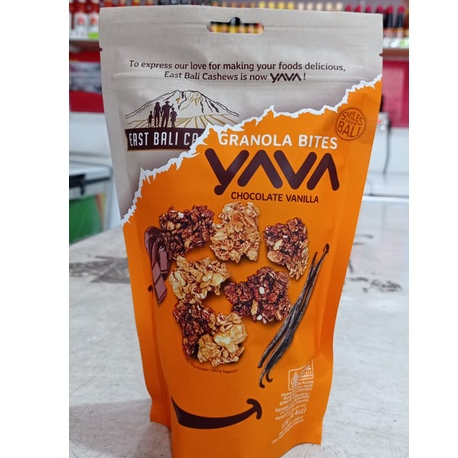 

Granola bites choco vanilla yava 125 gram