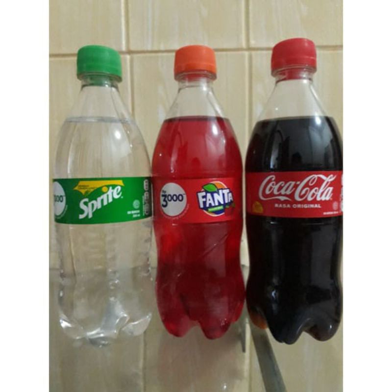 Coca Cola/ Fanta / Sprite 1 liter, 1 dus isi 12 botol