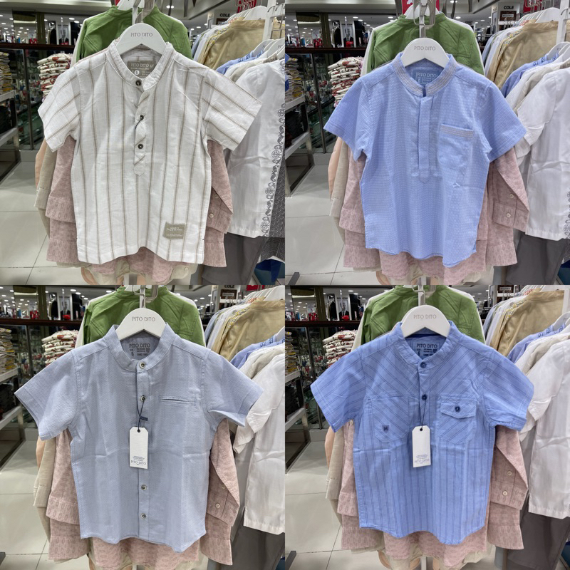 PITO DITO - SALE Kemeja Koko Anak Laki-Laki (3-14tahun)