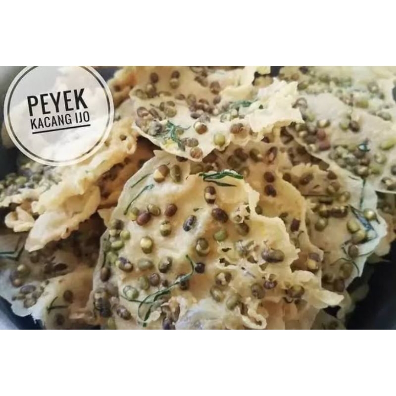 

500gr tumpi kacang hijau renyah cocok buat cemilan gurih renyah dan halal