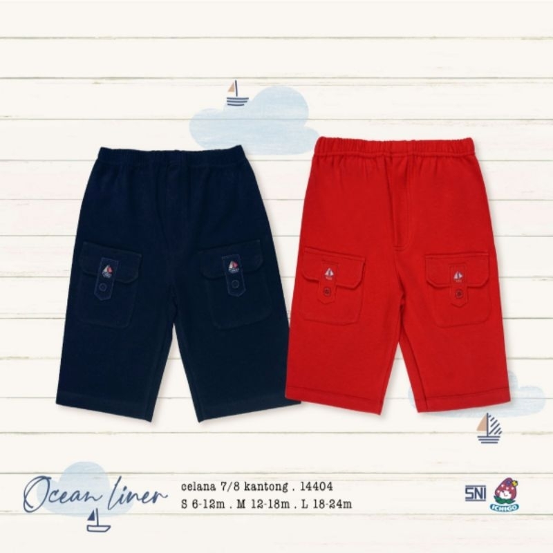 Ichigo Stelan Oblong Pendek Uk. S-L Ocean Liner (1 Pcs) IC-SOBPS-L