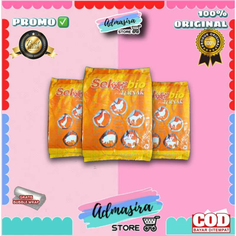 SEKARBIO Ternak Bakteri Probiotik pakan fermentasi ternak sapi