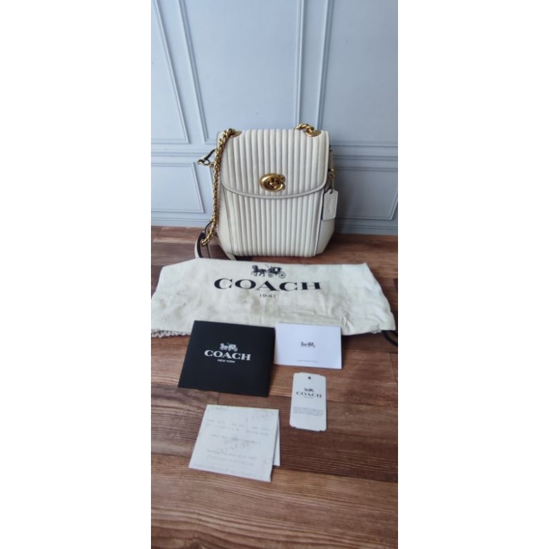 Preloved Coach Parker Quilted Convertible Bag