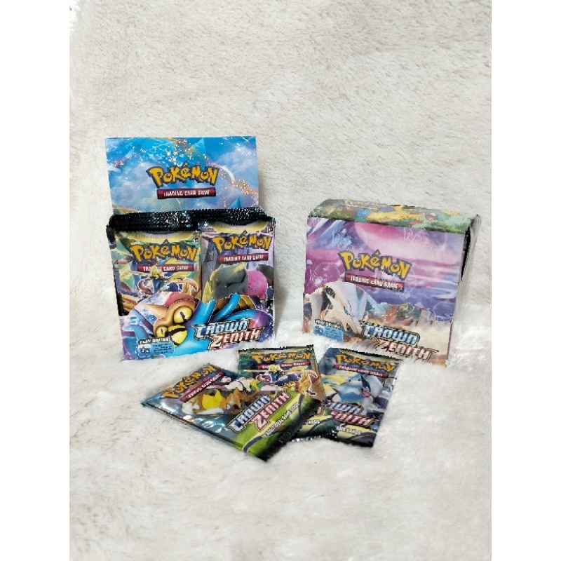 KARTU POKEMON  TRANDING CARD GAME CROWN ZENITH isi 32