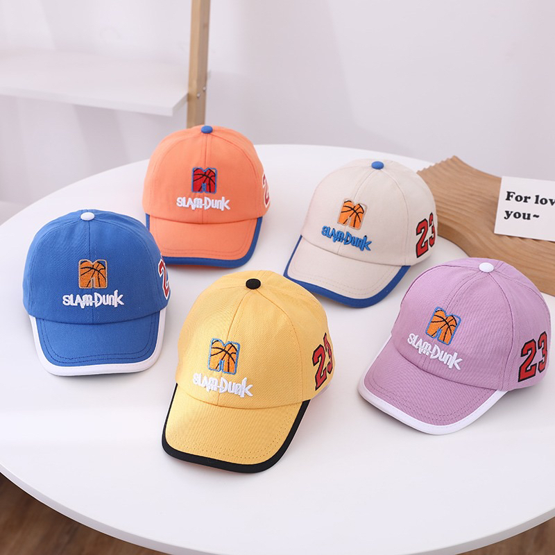 1 2 3 tahun Topi Baseball Anak Import Slamdunk 23