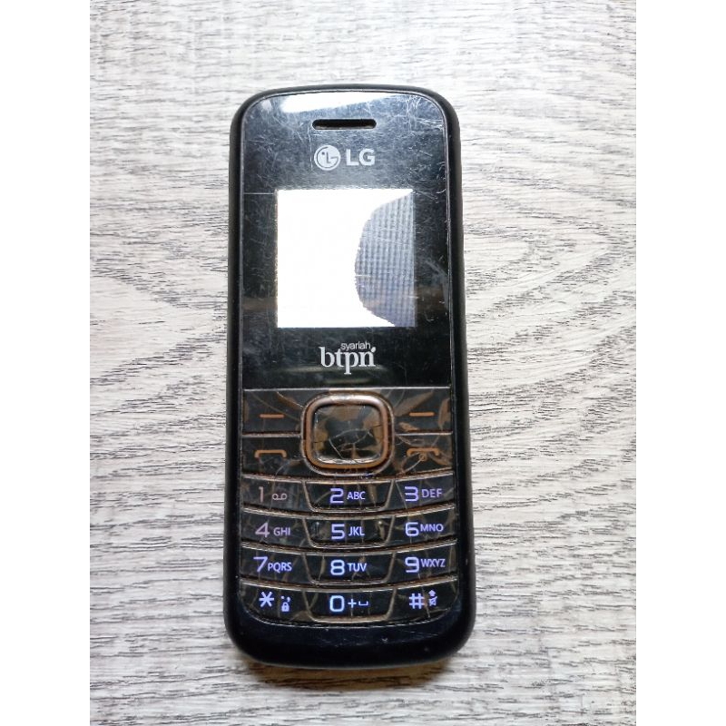mesin normal LG bptn B220 lcd garis