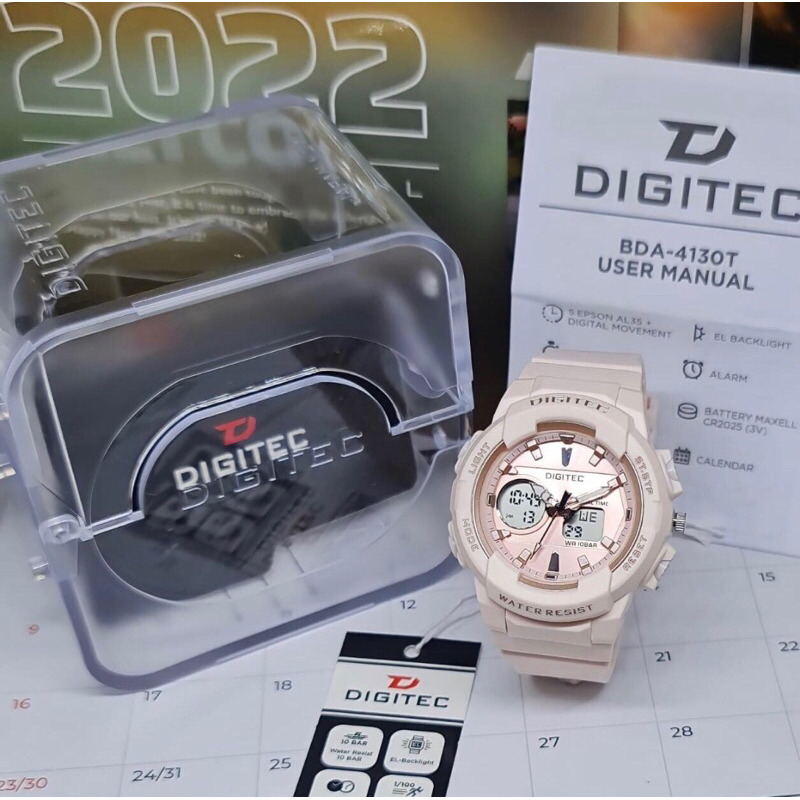 Jam tangan digitec 4130T Analog-Digital